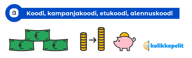 Kolikkopelit koodi kampanjakoodi