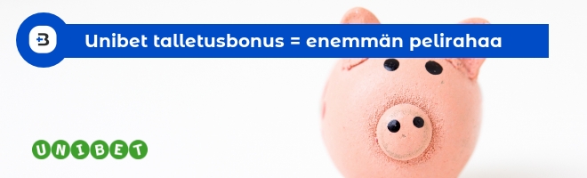 Unibet talletusbonus