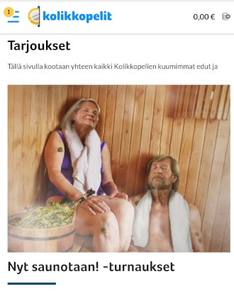 kolikkopelit kampanjat ja tarjoukset