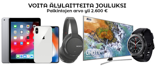 Voita älylaitteita jouluksi