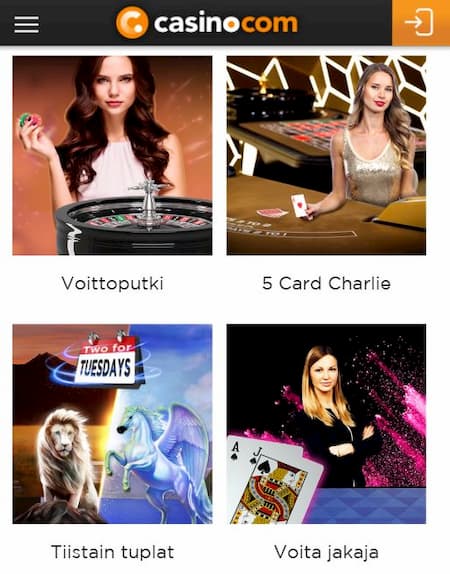 Casino.com kampanjat ovat monipuoliset