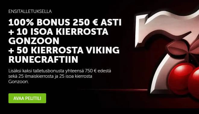 Betsafe casino tarjoaa hyvät edut uusille pelaajille