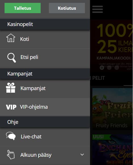 Kokemuksett Jaak casinosta olivat hyvät