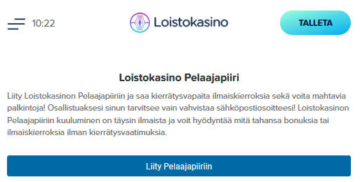 Pelaajapiiristä saat lisää kierroksia ilman kierrätystä