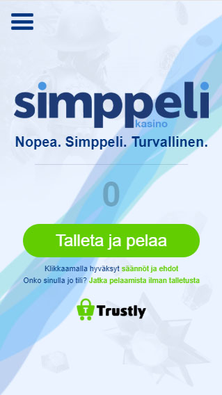 Simppeli mobiili talletus