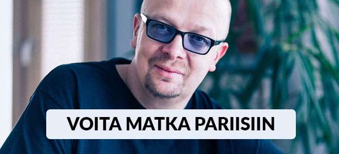 Lähdetkö Aki Pyysingin kanssa pariisiin?