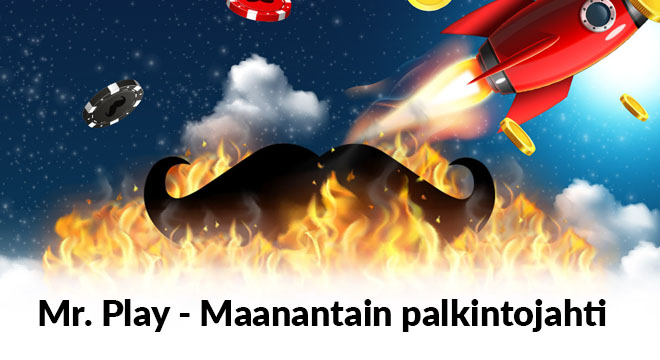 Mr playn tarjoama maanantain palkintojahti