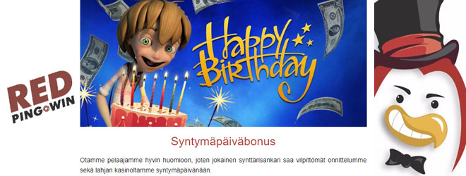 Redpingwin syntymäpäivä