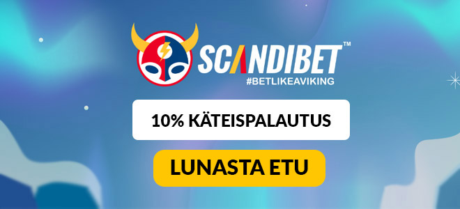 sCANDIBET KÄTEISPALAUTUS TARJOUS