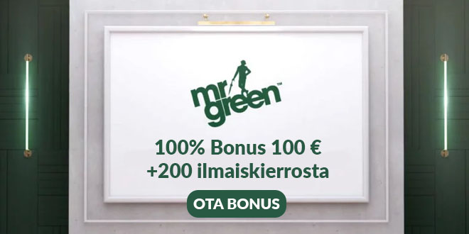 Mr Green Casino ensitalletusbonus