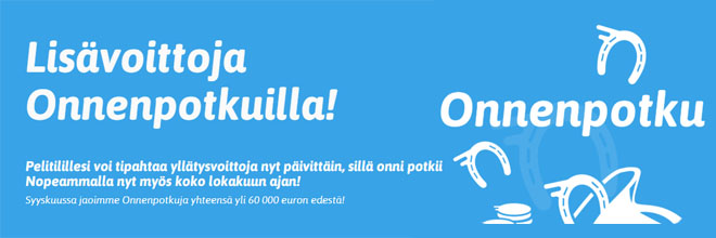Nopeampi onnenpotku