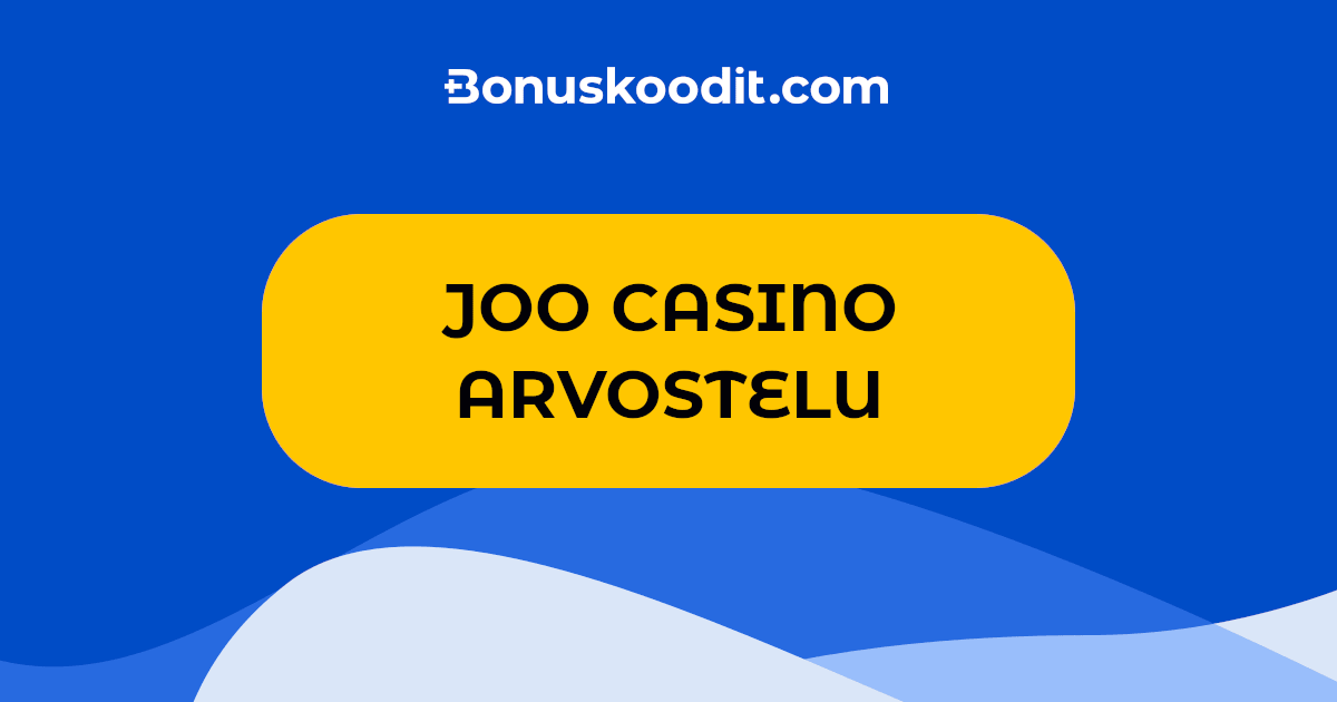 Joo casino bonus