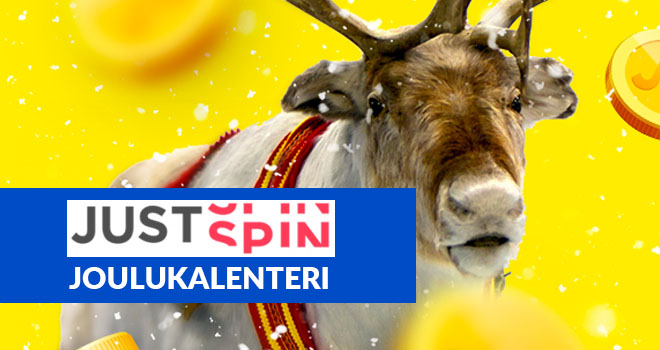 Justspin joulukalenteri