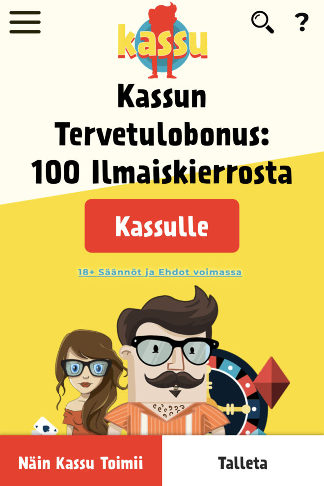 Kassu mobiilissa