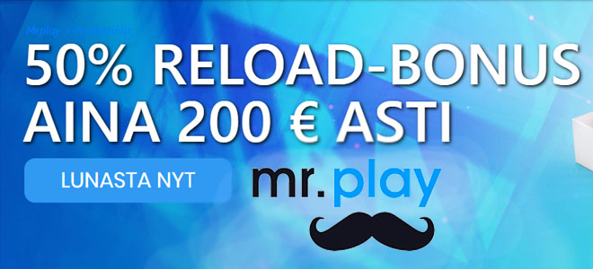 Mr Play reload bonus