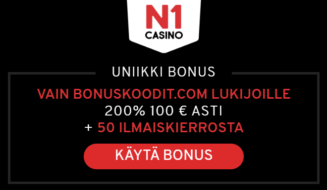 N1 Casino bonus