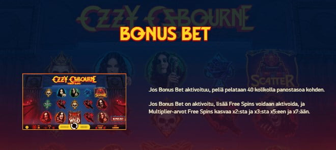 Ozzy Osbourne pelin ohjeet osa 1 bonus bet