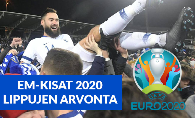 Artikkeli aiheesta EM kisat 2021 lippujen arvonta ja jalkapallon EM kisat liput