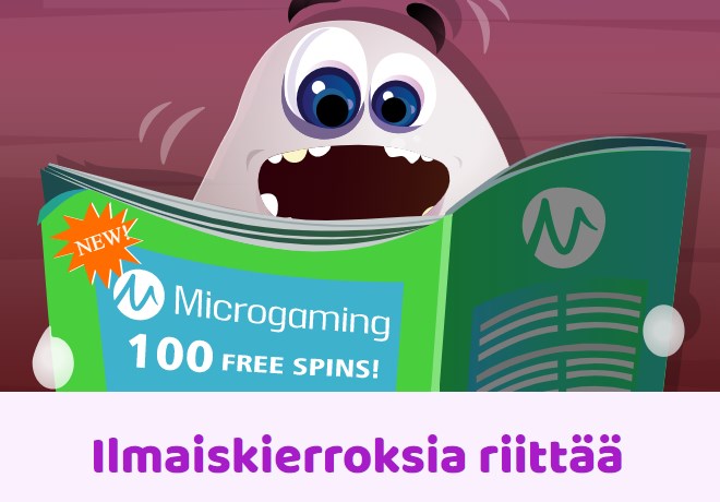 ilmaiskierroksia on tarjolla Boo Casinolla myös joka keskiviikko