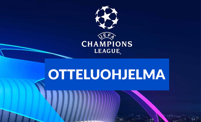 Mestareiden liiga 2020 otteluohjelma