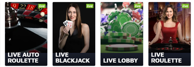Pikakasino live casino pelit