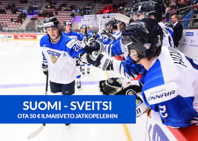 Suomi Sveitsi Jääkiekon U20 vedonlyönti