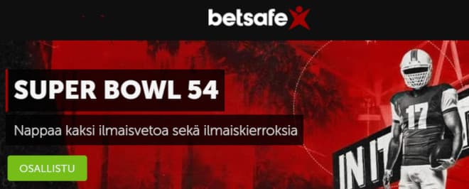 betsafe super bowl ilmaisvedot