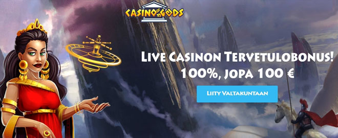 Live casino talletusbonus Casino Godsilta