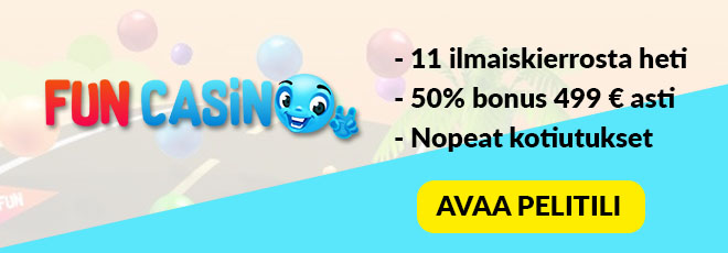 Lue 3 tärkeää asiaa ennen pelaamista Fun Casinolla