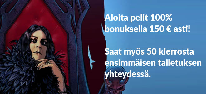 Metal Casino bonus ensimmäiselle talletukselle
