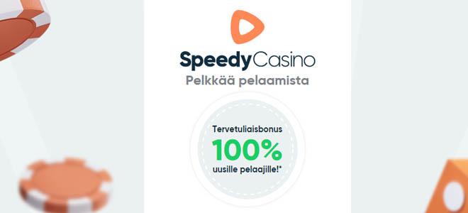 Speedy Casino uuden asiakkaan bonus