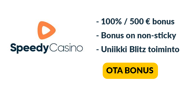 Speedy Casinon bonus