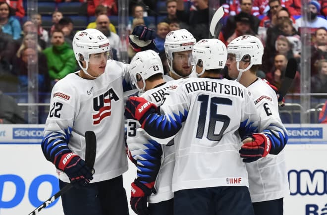 USA u20 jääkiekko joukkue