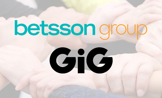 GIG myi kasinonsa Betsson Groupille