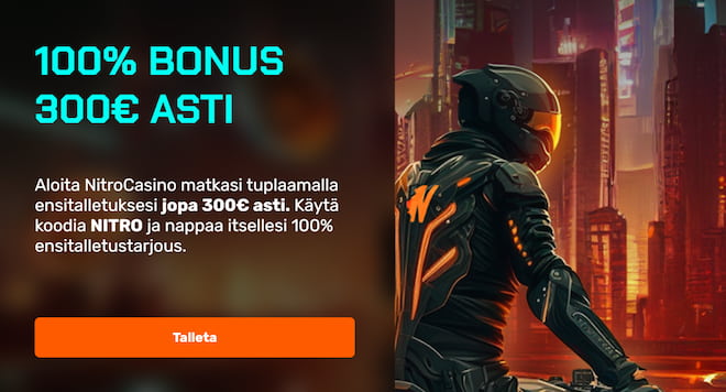 Nitro Casino bonukset