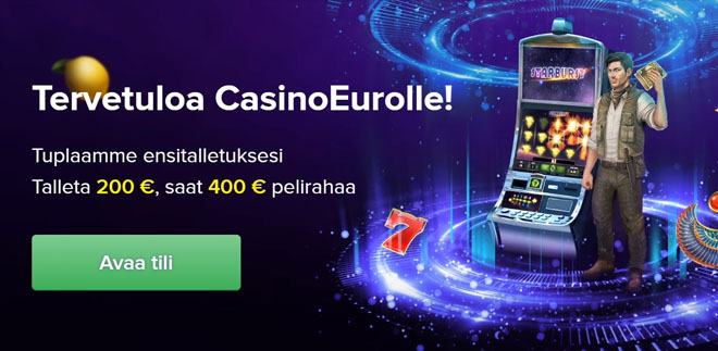Casino euron maaliskuussa 2020 uudistunut bonus