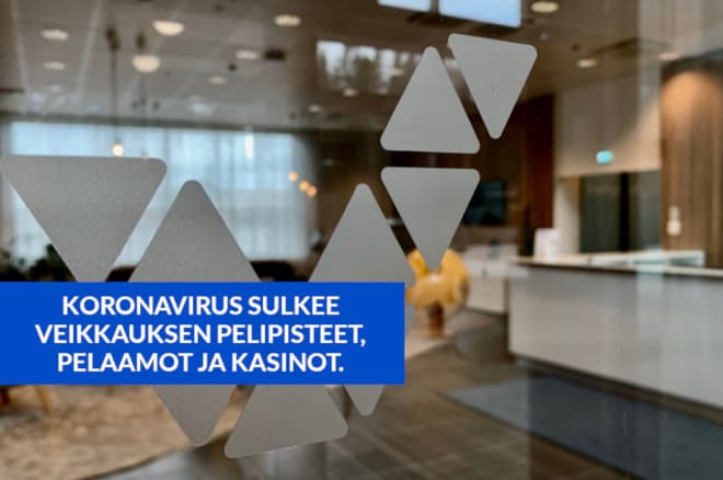 koronavirus sulki veikkauksen pelipisteet