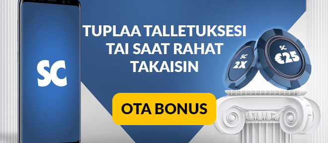 Scatters uuden asiakkaan bonus
