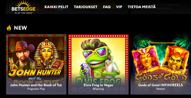Betsegde casino aulan esittely