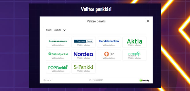 Tuettuja pankkeja 5 min kotiutuksiin löytyy 10