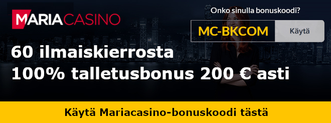 Maria Casino bonuskoodi