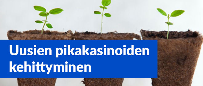 Uudet pikakasinot ovat kehittyneet entistä suuremmiksi