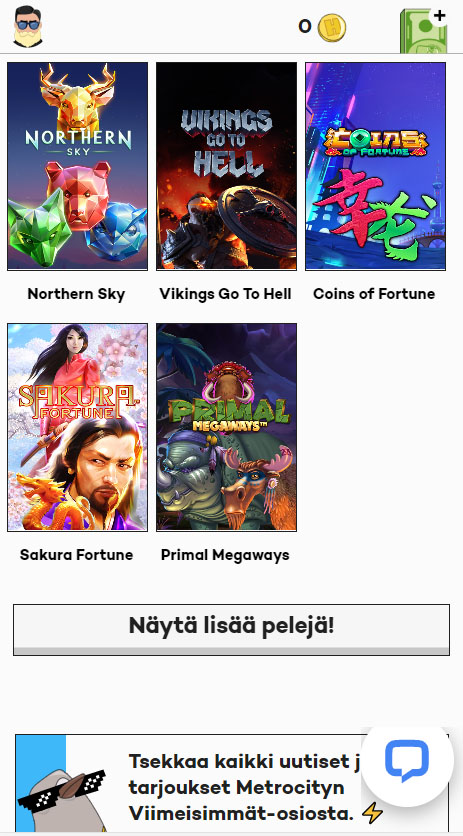 Highroller kasino on erittäin tyylikäs sivusto mobiilissa