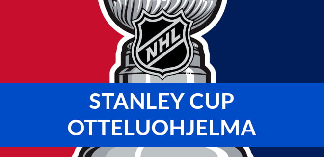 Katso Stanley Cup otteluohjelma.