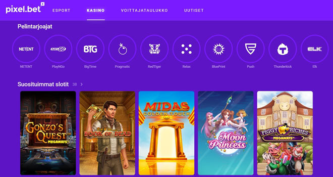 Esittelyssä Esports vedonlyöntiin erikoistunut kasino ilman rekisteröitymistä joka kulkee nimellä Pixelbet