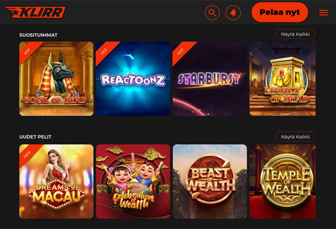Keräsimme Klirr Casino kokemuksia heti ovien avauduttua