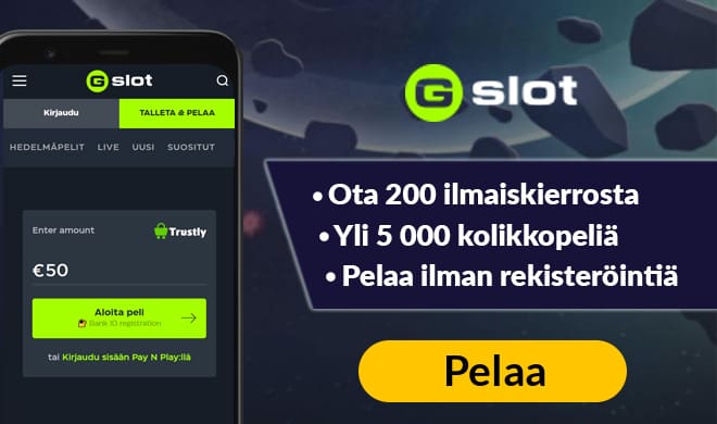 Gslot kasinolla pääset pelaamaan esimerkiksi Novomatic pelejä sekä 5 000 muuta peliä