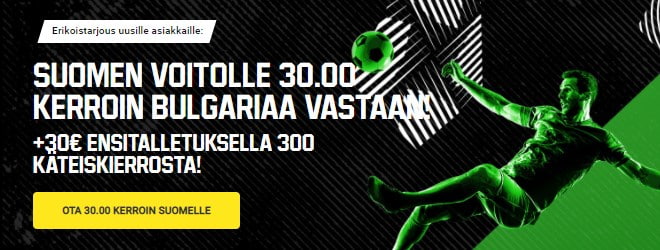 BUL FIN matsiin erikoistarjous