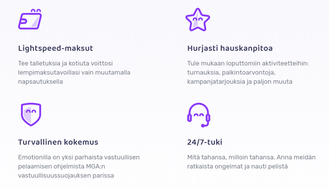 Emojino Casino tarjoaa pelaajilleen paljon huikeita etuja