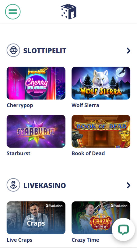 Casinoroom toimii erittäin hyvin myös mobiilissa